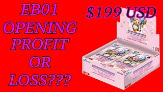 Can You Profit On An EB01 Booster Box [upl. by Oech]