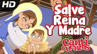 Salve Reina Y Madre Villancico Animado  Mundo Canticuentos [upl. by Carboni]