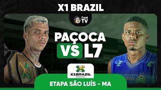 X1 BRAZIL NA CAZÉTV  PAÇOCA X L7 BERÔ X BILLA VASSOURA X MATHEUS PAQUETÁ  ETAPA SÃO LUÍS [upl. by Teodora]