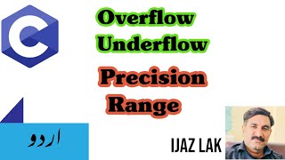 overflow underflow precision range [upl. by Garrek]