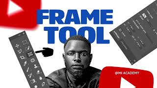 HOW TO USE FRAME TOOL IN PHOTOSHOP [upl. by Fabriane]