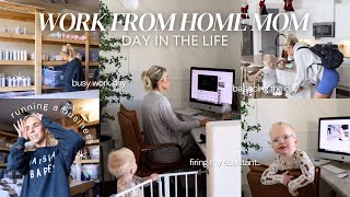 REALISTIC DAY AS A WORKFROMHOME  STAYATHOME MOM  chatty video tips tricks amp honest thoughts [upl. by Acemaj926]