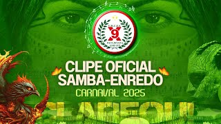 CLIPE OFICIAL DO SAMBAENREDO  X9 PAULISTANA  CARNAVAL 2025 [upl. by Francyne]