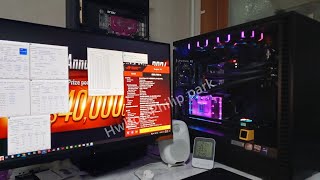 ASUS Z790 APEX ENCORE 14600K 5800MHZ R23 STRESS TEST 30MINUTES [upl. by Etnaik]