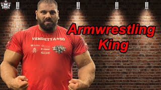 Who Can Beat the King of Armwrestling Levan Saginashvili [upl. by Yssej]