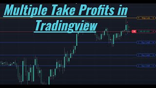 How to Set Multiple Take Profits in Tradingview [upl. by Sanderson]