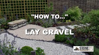 How To Lay Your Gravel [upl. by Berners]