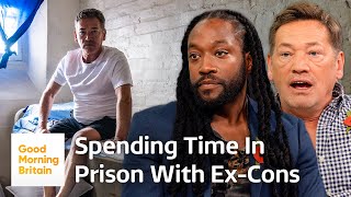 Eastenders Sid Owen amp Goggleboxs Marcus Luther Discover Life Behind Bars  Good Morning Britain [upl. by Nycila509]