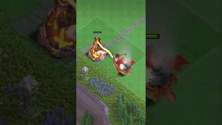 Inferno Tower Vs Flying Fortress  Fearlessmancoc clashofclans clash coc cocshorts [upl. by Allerym]