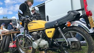 ARDINGLY A Look Around Outside at SOUTH of ENGLAND Vintage Classic Motorcycle Show amp Bike Autojumble [upl. by Basset]