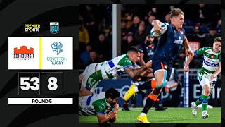 Edinburgh Rugby vs Benetton  Highlights from URC [upl. by Nanreit222]