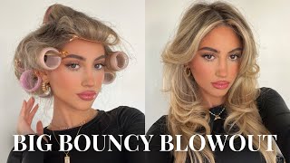 ATHOME BLOWOUT W ROLLERS 💌 BIG amp BOUNCY updated [upl. by Denae]