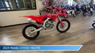 2024 Honda Crf250r H02776 [upl. by Ainnet]