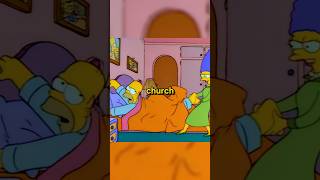 Homer skips church for the first time simpsons shorts [upl. by Nannie968]