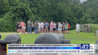 VNMP holds commemoration for Surrender of Vicksburg anniversary [upl. by Allix388]