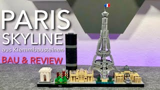 Ich baue mir PARIS  Lego Architecture Paris Skyline Set  Bau amp Review [upl. by Aiciram]