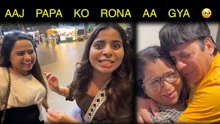 Family se milkar papa ko rona aa gya 🥹  sudesh Lehri family vlogs  mumbai vlog [upl. by Rehpretsirhc]