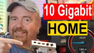 My 10 Gigabit Home How I Connected It All [upl. by Aisatsan]