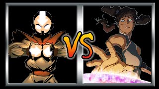 Who Would Win  Aang Vs Korra [upl. by Jerrie]