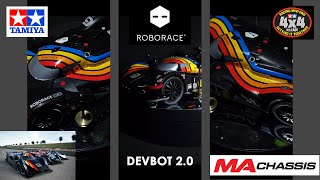 Tamiya Roborace Devbot 20  Damper Style [upl. by Merrow]