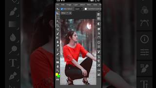 How to Photopea editing  photopea photo editing mobile shorts [upl. by Nibot]