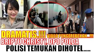 video pengrebekan Briptu Christy Ternyata bikin terkejut [upl. by Verlie]