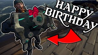 ATHENA CHEST BIRTHDAY SURPRISE Ft Itzkmack amp DeadKevn  Sea of Thieves [upl. by Nemra]