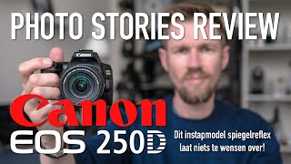 Canon EOS 250D Review een beginners camera die niets te wensen overlaat [upl. by Wenz]