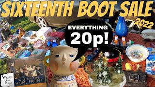 Car Boot Sale  SIXTEENTH of 2022  Buying to Sell on Ebay  Fylde Coast Flips Reseller UK [upl. by Forester900]