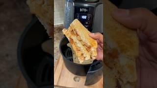 Air Fryer PBJ Sandwich 🥪😋 pbj ninjaairfryer sandwich [upl. by Ahsemad535]