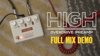 High Overdrive Preamp Full Mix Demo from Radio Mule [upl. by Aramahs698]