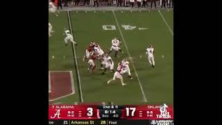 Lol Alabama sucks foryou subscribe football college collegefootball [upl. by Montgomery340]