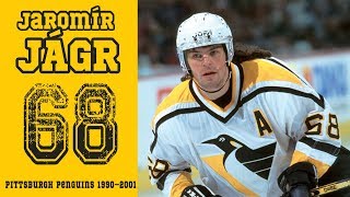 🏒 Jaromír Jágr  Pittsburgh Penguins 1990–2001 [upl. by Eerdua]