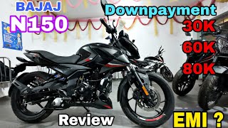 Bajaj Pulsar N 150 Downpayment And EMI Details l Bajaj Pulsar N 150 price details l Bajaj N150 [upl. by Trahern]