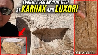 MASSIVE Tube Drills Overcuts and Melted Granite at Karnak and Luxor Temples [upl. by Etteroma]