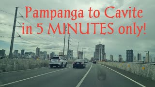 Pampanga to Cavite in just 5 minutes  NLEX  SKYWAY STAGE 3  CAVITEX  Travel Tour [upl. by Twum870]