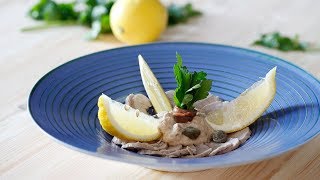 Vitello tonnato la ricetta originale allantica maniera  Piemonetese  Chef Carlo Molon  Sfizioso [upl. by Haberman628]