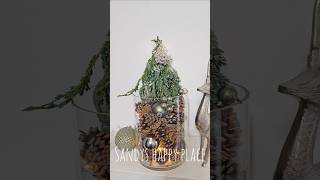 DIY Baum im Glas  Weihnachtsdeko  Adventsdeko  Winterdeko 🌲 [upl. by Drof]