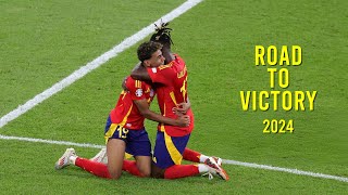 Spain  Road to Victory ✪  EURO 2024 [upl. by Iatnwahs]