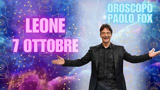 Leone ♌️ LOroscopo di Paolo Fox  7 Ottobre 2024  Bricolage con imprevisti [upl. by Boland687]