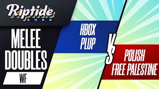 HboxPlup vs PolishFree Palestine  Melee Doubles Winners Finals  Riptide 2022 [upl. by Stelle]