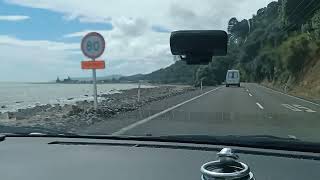 Driving to Coromandel from Thames Nz [upl. by Aramanta33]