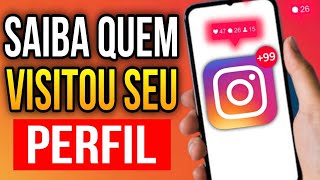 COMO SABER QUEM VISITOU O MEU PERFIL NO INSTAGRAM Nova Função 😍 ❤️ [upl. by Grantham946]