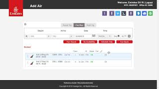 How to Edit an Itinerary on Emirates Booking Portal [upl. by Tarttan]