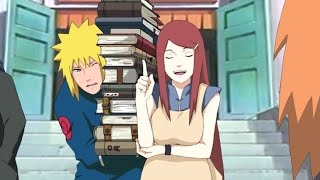 Minato and Kushina first meet ❤  Love Story of Minato and Kushina  Naruto Shippuden [upl. by Ynej]