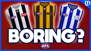 Have AFL Guernsey Designs Become Boring [upl. by Retsam549]