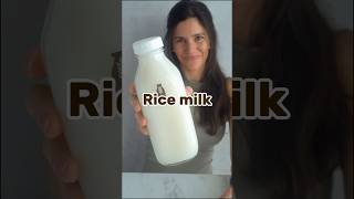 Rice milk  Mylky ricemilk veganrecipes mylky [upl. by Ynneb]