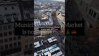 Munich Christmas Market 2023 🇩🇪❤️😊❄️ [upl. by Socin]