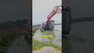 shortvideo excavator operator experience Bangladesh [upl. by Leidag]