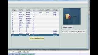 Java prog61How insert image into SqLite database and retrieve PART5 [upl. by Robson]